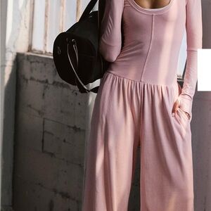 FP Movement by Free People WHITE Jumpsuit